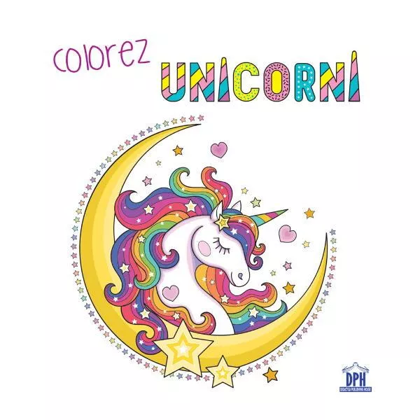 Colorez Unicorni: Carte de colorat, [],bestfam.ro