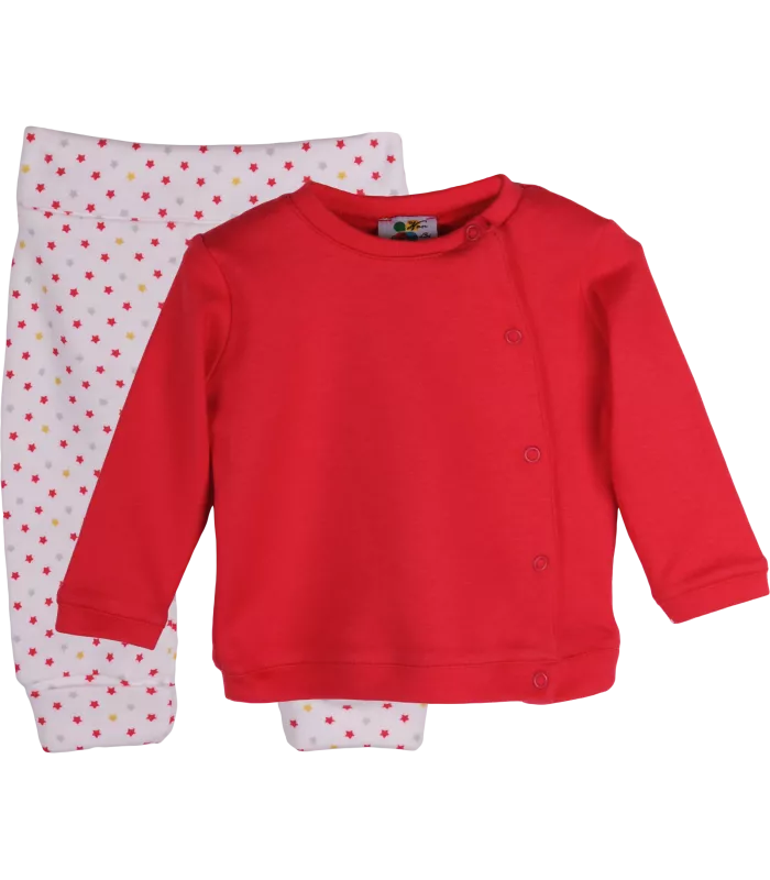 Compleu 2 piese stelute colorate 18 luni, [],bestfam.ro