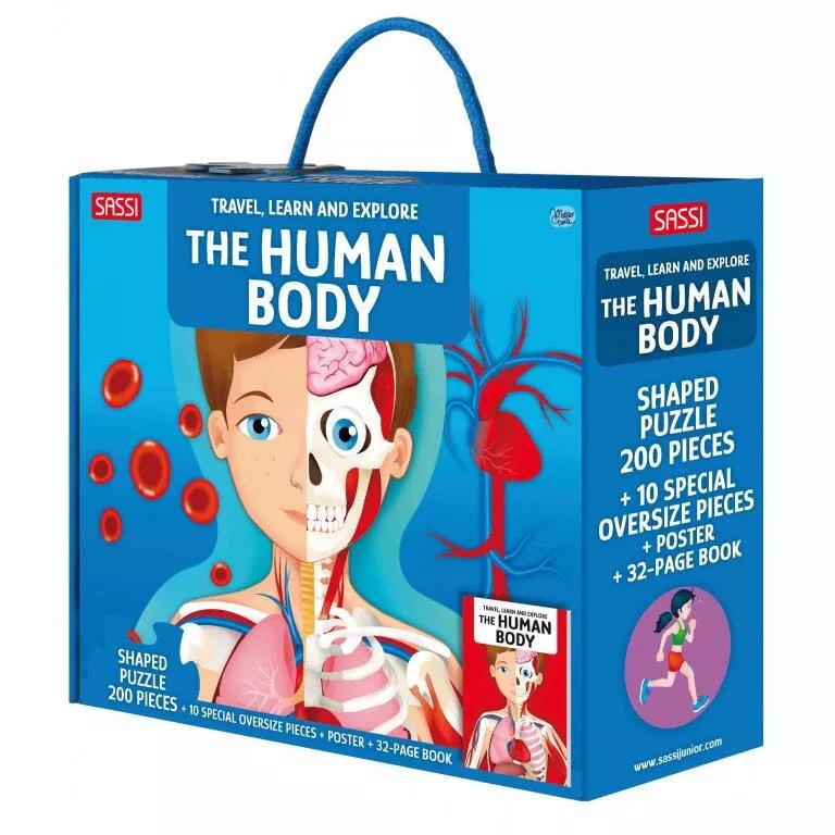 Cunoaste si exploreaza - Puzzle Minunatul corp uman (200 piese), [],bestfam.ro