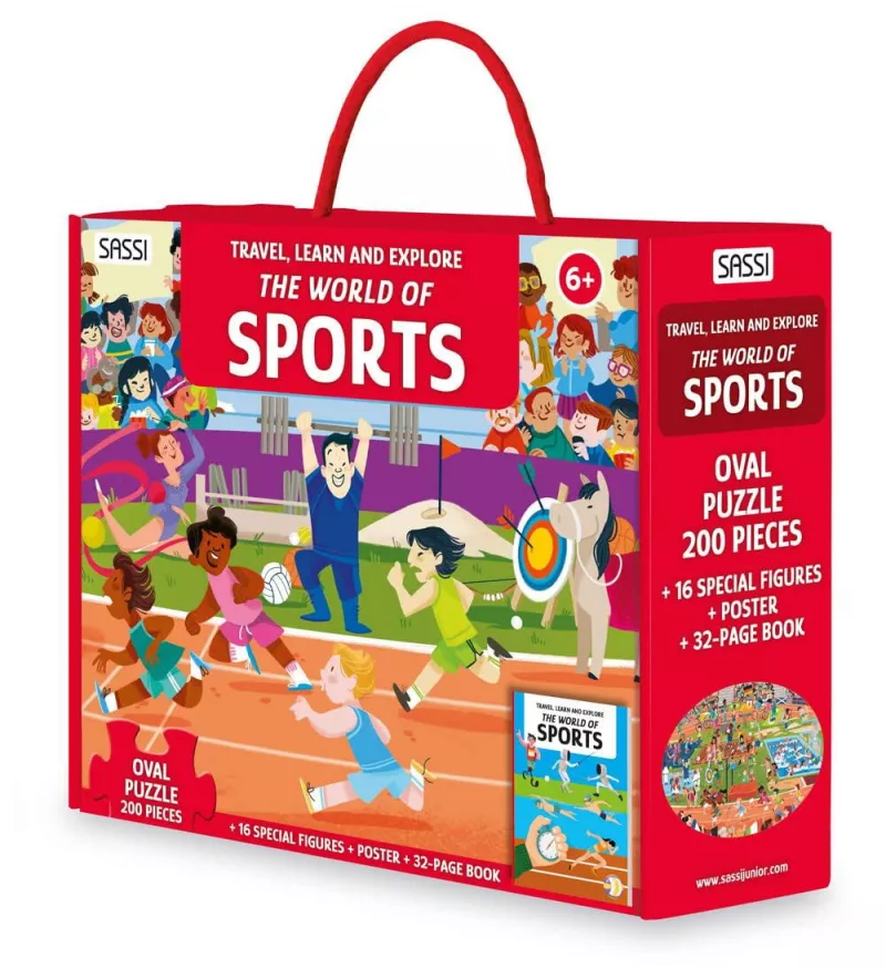 Cunoaste si exploreaza - Puzzle Ora de sport (200 piese), [],bestfam.ro