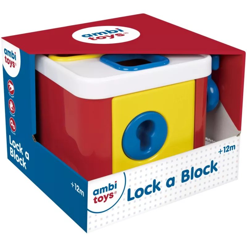 Cutiuta de sortat cu cheie - Ambi Toys, [],bestfam.ro