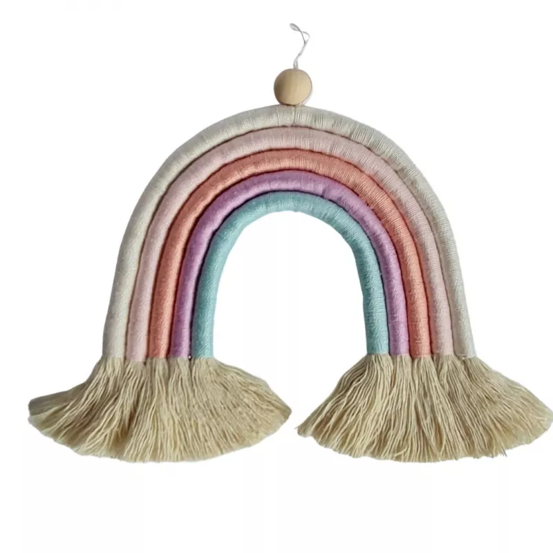 Decoratiune  Curcubeu pastel Roz-Bleu, [],bestfam.ro