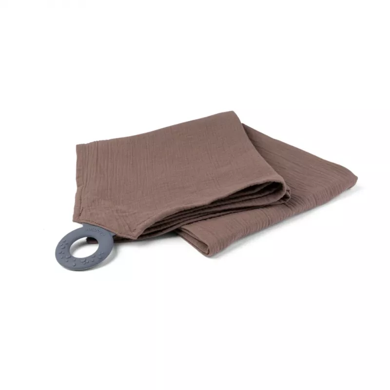 Doomoo - Esarfa pentru alaptat multifunctionala din bumbac organic Momâ€™n Play Chocolate, [],bestfam.ro