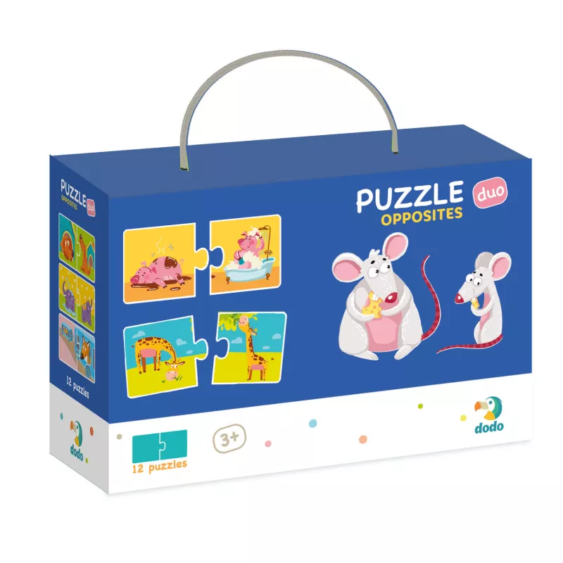 Duo Puzzle - Notiuni opuse (2 piese), [],bestfam.ro