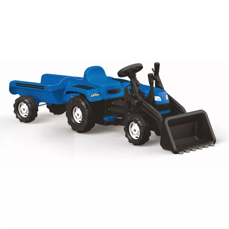 Excavator cu pedale si remorca, [],bestfam.ro