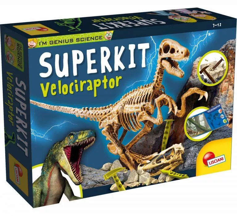 Experimentele micului geniu - Kit paleontologie Velociraptor, [],bestfam.ro