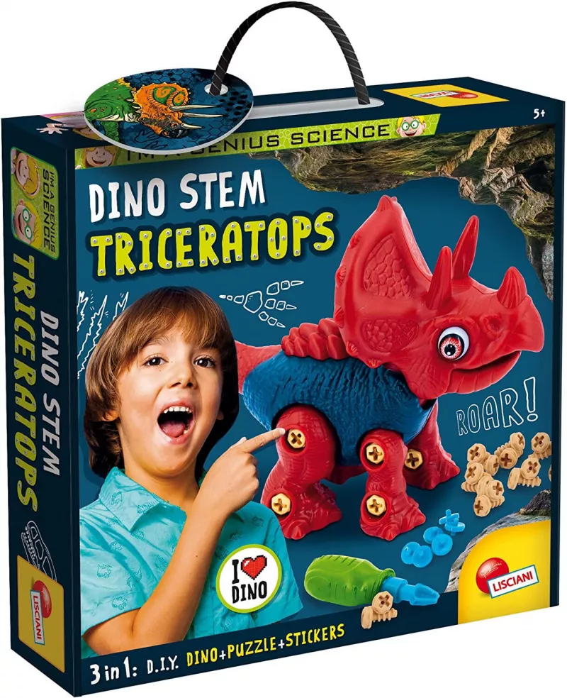 Experimentele micului geniu - Set STEM Triceratops, [],bestfam.ro