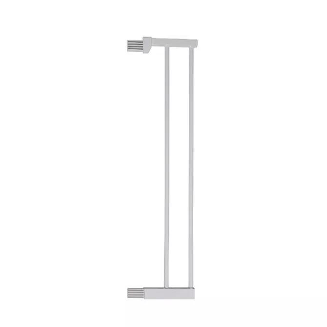 Extensie poarta de siguranta pentru copii Guardino, 14 cm, montare prin presiune, metal, alb, 700012, [],bestfam.ro