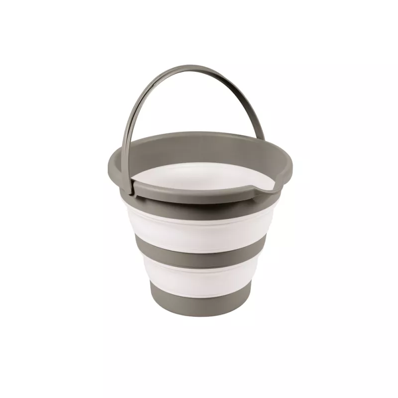 Galeata pliabila pentru baie - Gri, [],bestfam.ro