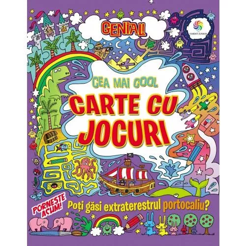 Genial! Cea mai cool carte cu jocuri - Corint, [],bestfam.ro