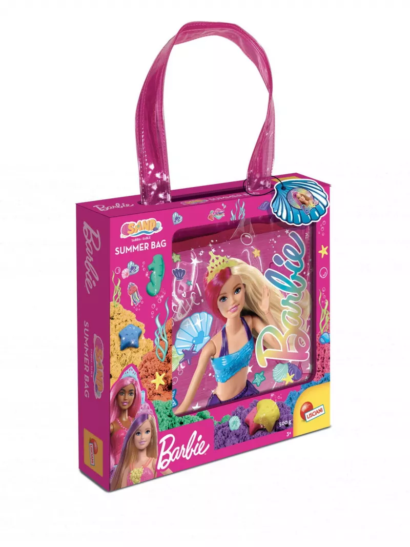 Gentuta de plaja cu nisip kinetic - Barbie, [],bestfam.ro