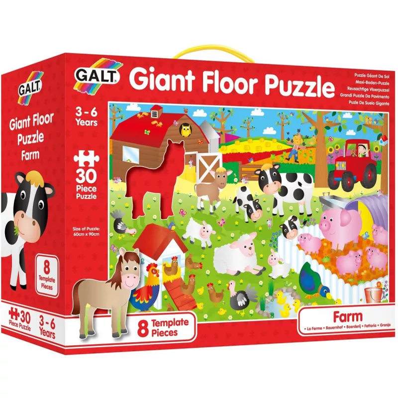 Giant Floor Puzzle: Ferma (30 piese), [],bestfam.ro