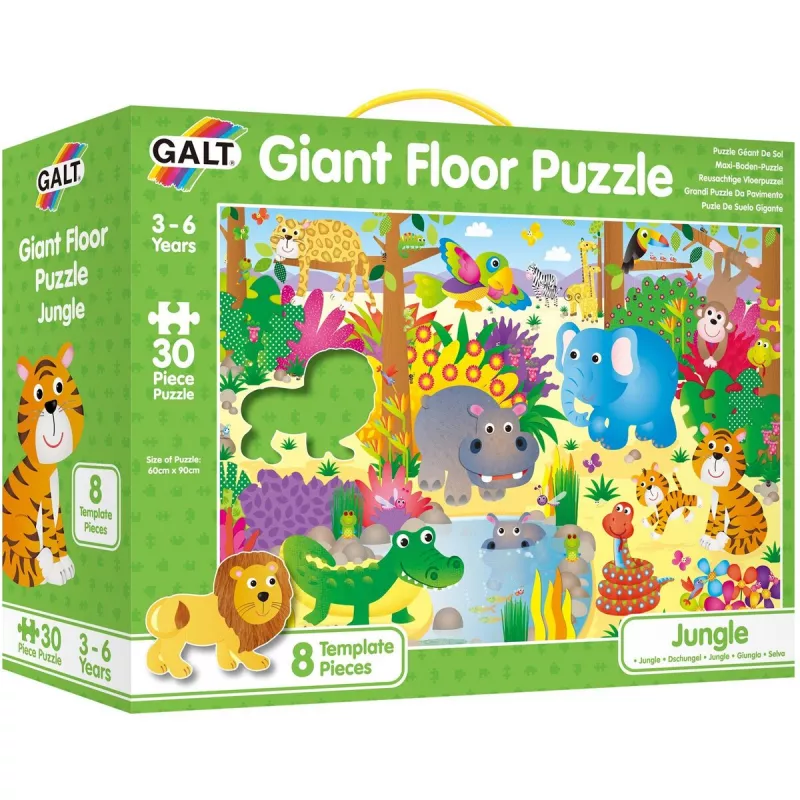 Giant Floor Puzzle: Jungla (30 piese), [],bestfam.ro