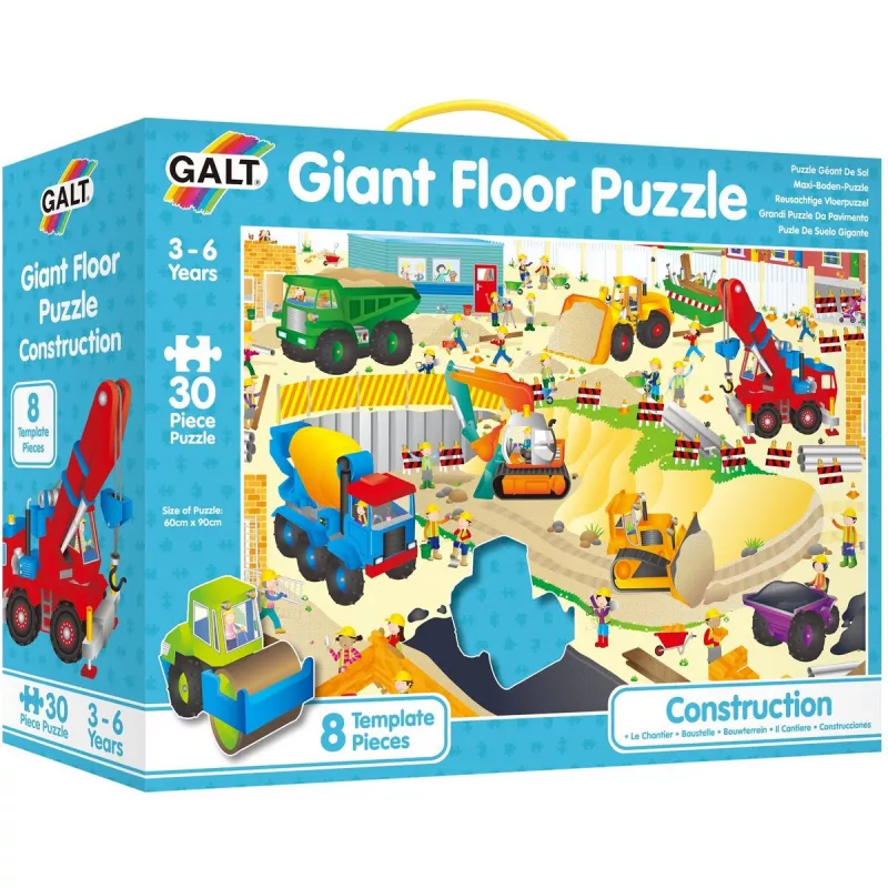 Giant Floor Puzzle: Santierul (30 piese), [],bestfam.ro