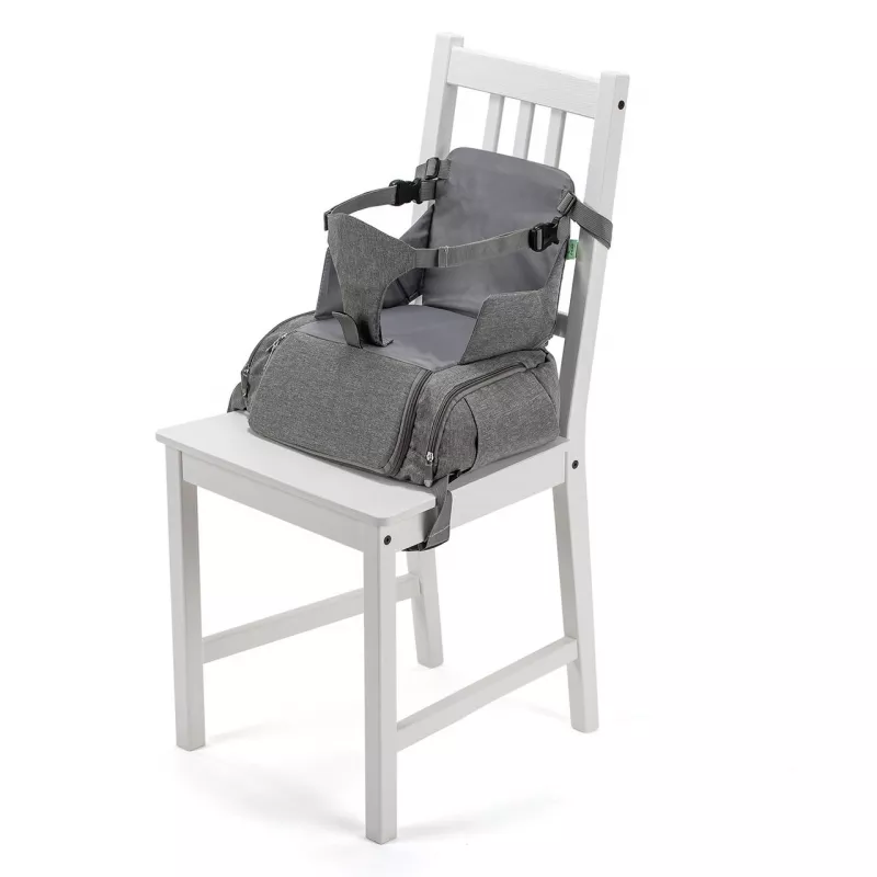Inaltator de scaun pentru bebelusi 6-36 luni, transportabil, din plastic reciclat, Reer Growing Booster Seat 85041, [],bestfam.ro