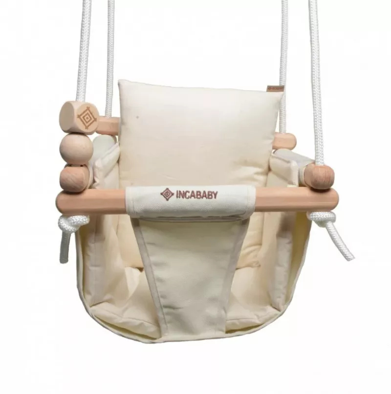 Incababy - Legan multifunctional pentru junior, 1-5 ani (30 kg), testat TÜV Rheinland, Cream, [],bestfam.ro