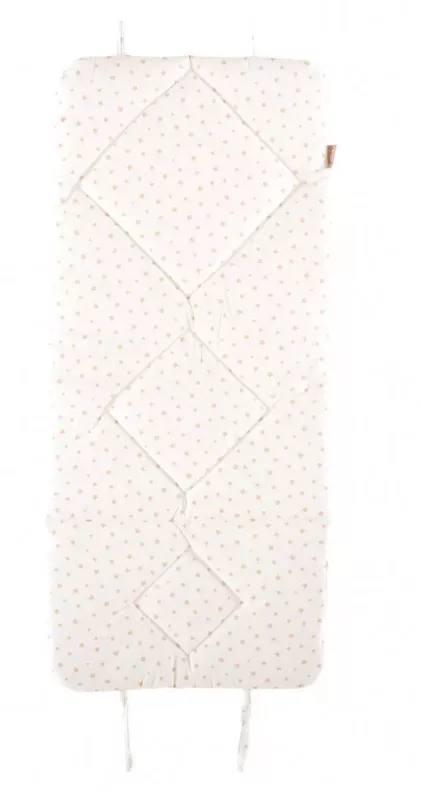 Incababy - Pernita suplimentara pentru leagan bebelusi, Beige Stars, [],bestfam.ro