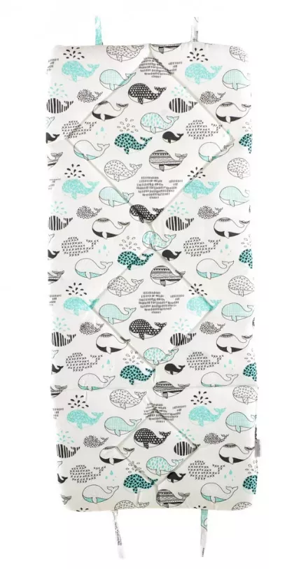 Incababy - Pernita suplimentara pentru leagan bebelusi, Whale, [],bestfam.ro