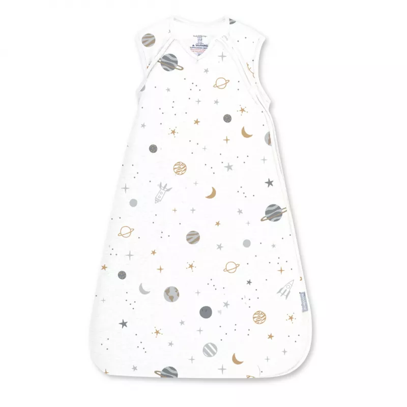 Ingenuity - Sac de dormit Swaddle Me Night Sack Sleeper, 3-18 luni, Sunset Space, [],bestfam.ro