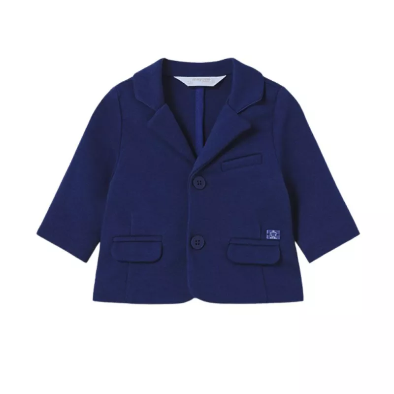 Jacheta tip sacou - Punto Roma nou-nascutBleumarin - Mayoral  4-6 luni, [],bestfam.ro