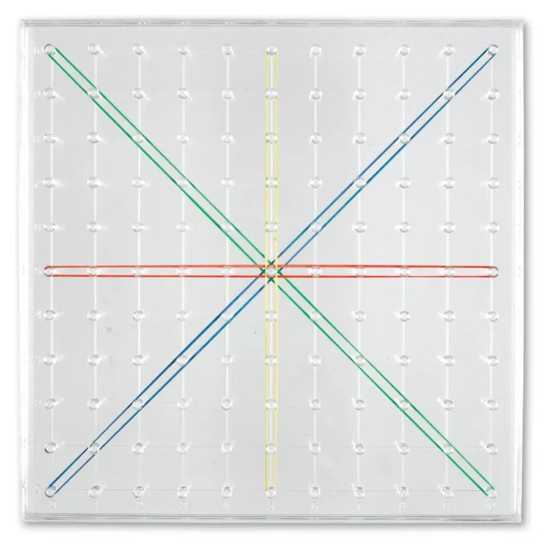 Joc creativ cu elastice - Geoboard, [],bestfam.ro
