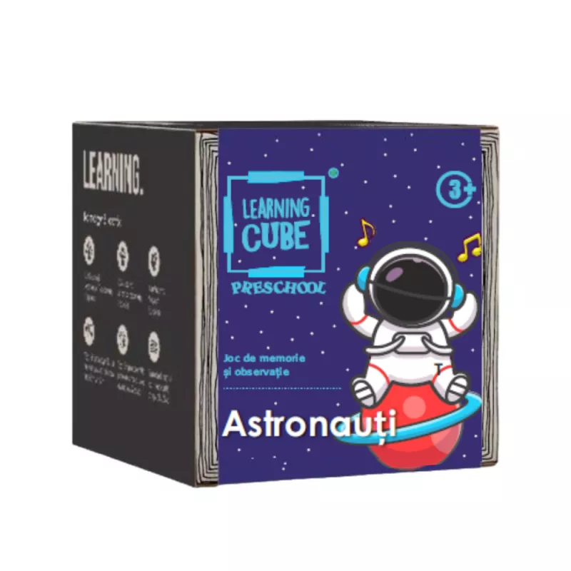Joc de atentie Learning Cube® - Astronauti, [],bestfam.ro