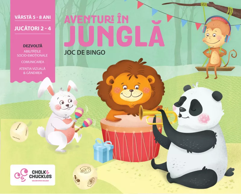 Joc de bingo - Aventuri in jungla, [],bestfam.ro