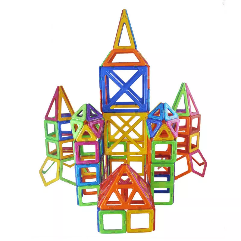 Joc de constructie magnetic - 268 piese, [],bestfam.ro