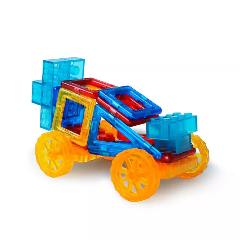 Joc de constructie magnetic - Masinuta si robotel, [],bestfam.ro