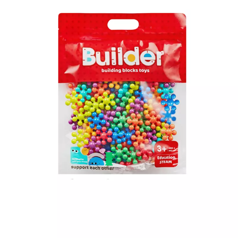 Joc de constructie STEAM - Floricele colorate (90 piese), [],bestfam.ro