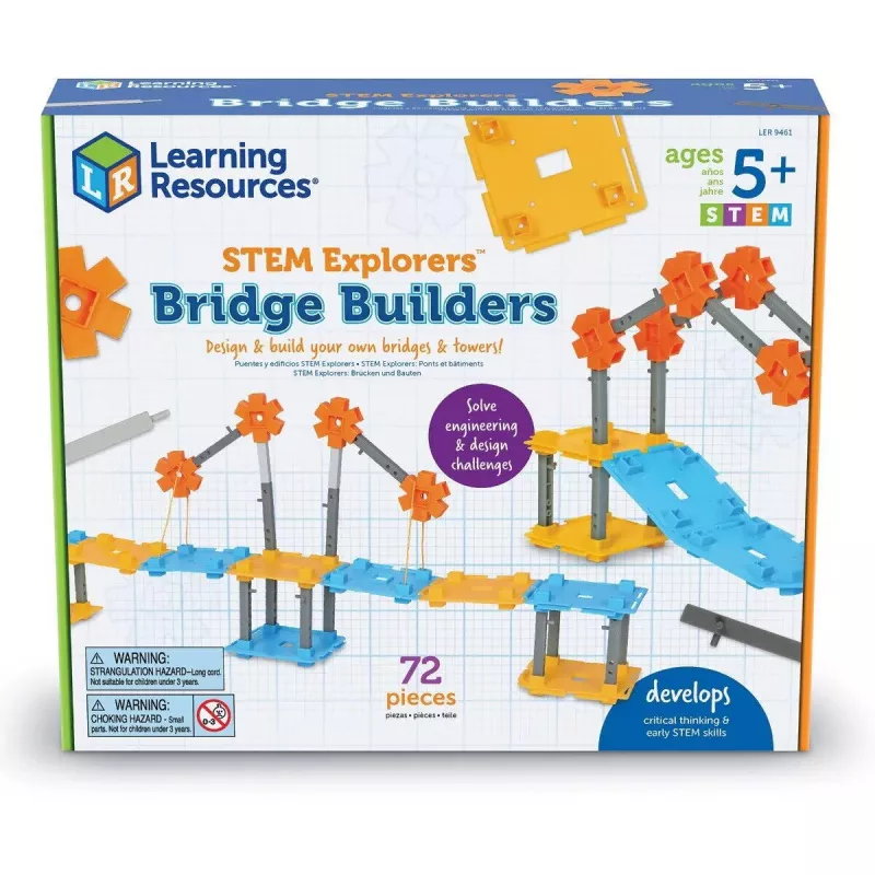 Joc de logica STEM - Construim podul, [],bestfam.ro