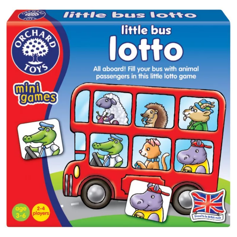 Joc de lotto - Micul autobuz, [],bestfam.ro