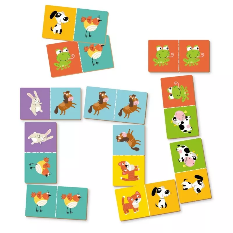 Joc domino - Animalute, [],bestfam.ro