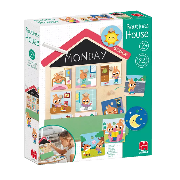 Joc educativ - Casuta cu activitati zilnice, [],bestfam.ro