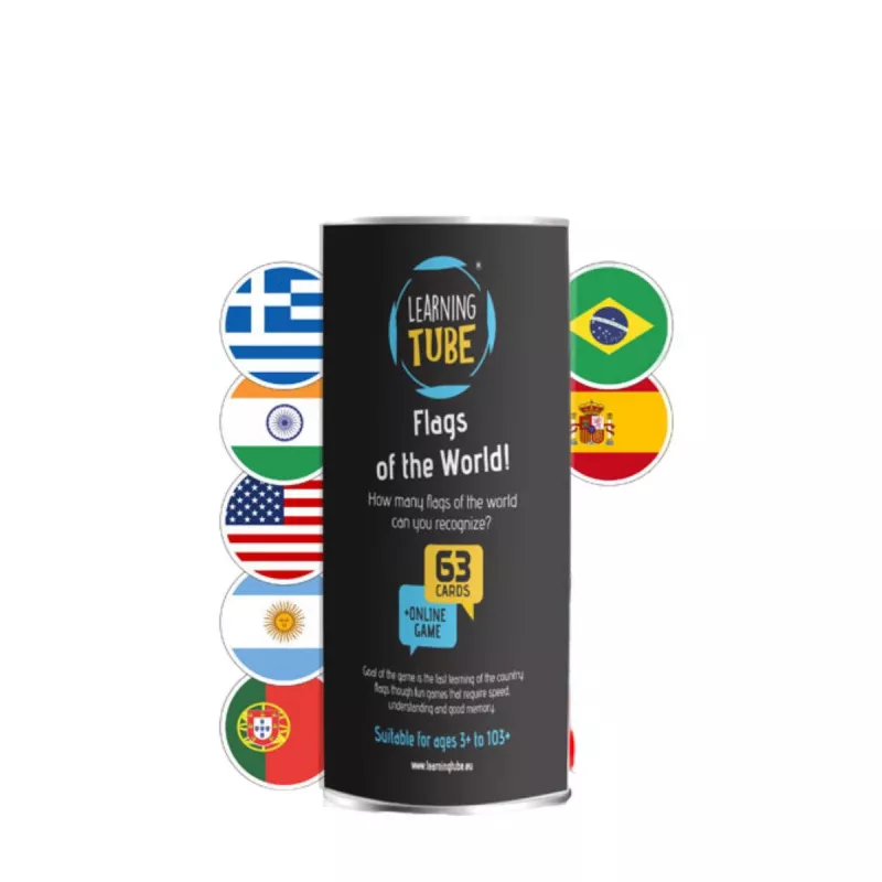 Joc Learning Tube® - Steagurile lumii, [],bestfam.ro