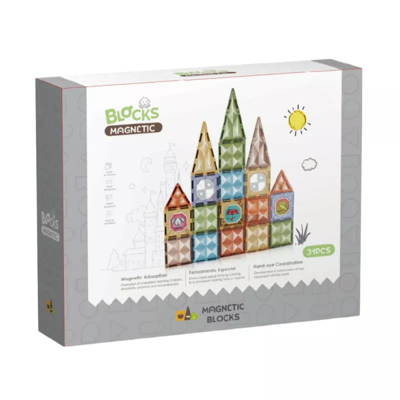 Joc magnetic  Diamond - 31 piese (7.5 cm), [],bestfam.ro