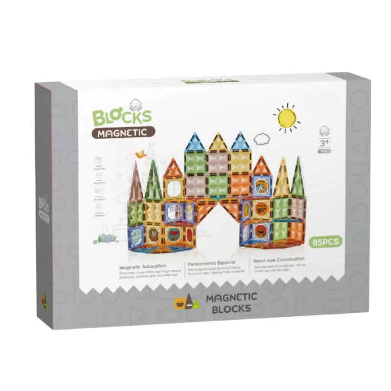 Joc magnetic  Diamond - 85 piese (7.5 cm), [],bestfam.ro