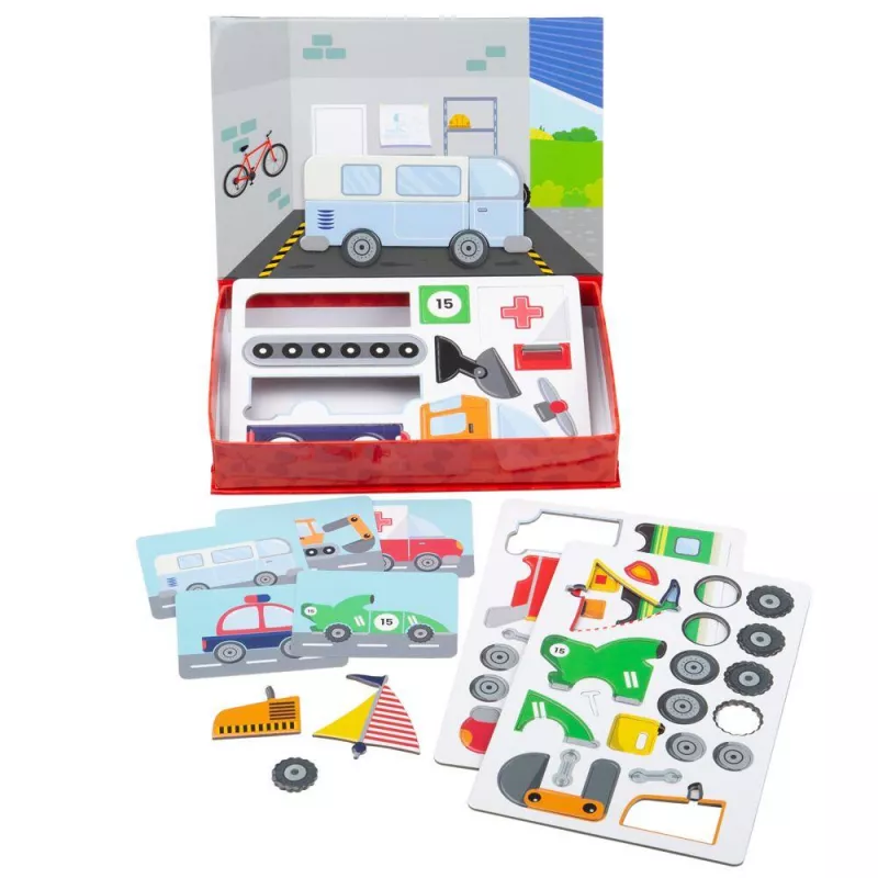 Joc magnetic - Micul mecanic, [],bestfam.ro
