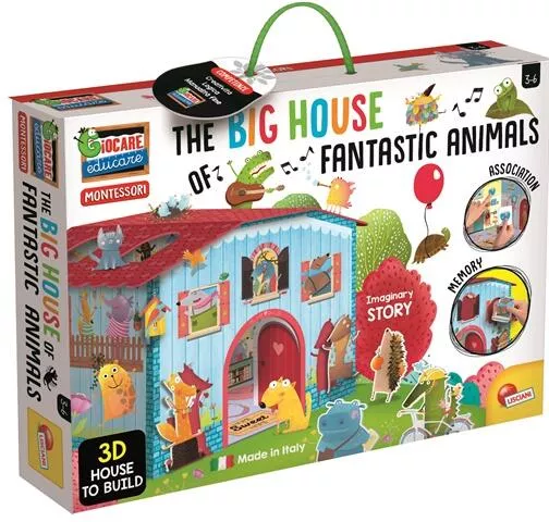 Joc Montessori - Casuta animalelor fantastice, [],bestfam.ro