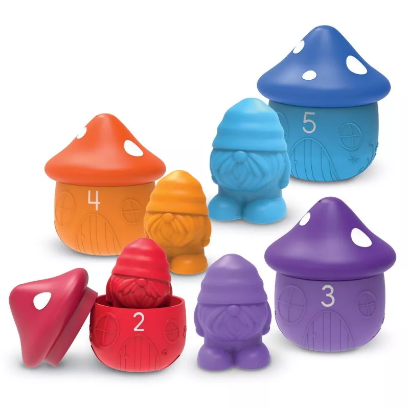 Joc pentru sortat si numarat - Casutele piticilor, [],bestfam.ro