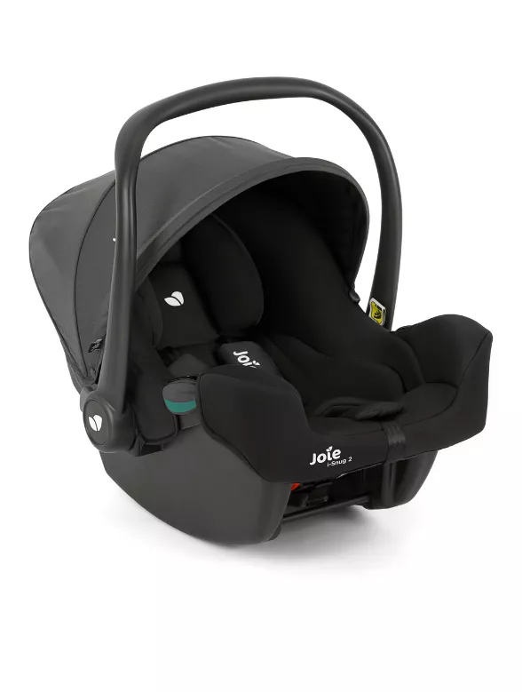 Joie - Scoica auto i-Snug 2 cu tetiera reglabila, 40-75 cm, Shale, testata ADAC si certificata R129, [],bestfam.ro