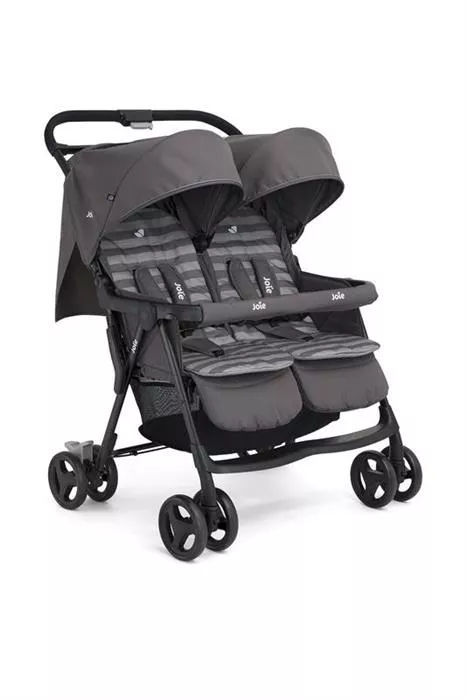 Carucior de gemeni - Aire Twin Dark Pewter - Joie, [],bestfam.ro