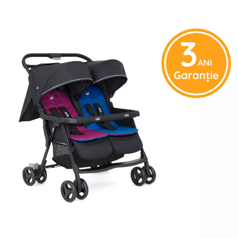 Joie - Carucior de gemeni Aire Twin Rosy & Sea, [],bestfam.ro
