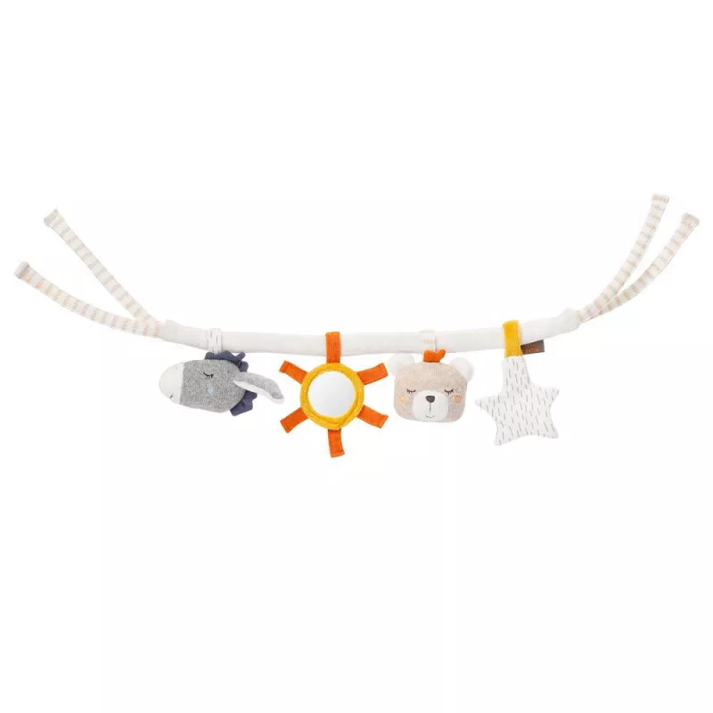 Jucarie carucior NATUR - Animalute somnoroase, [],bestfam.ro