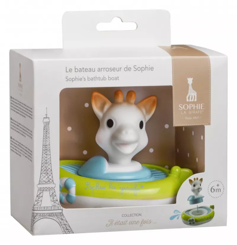 Jucarie de baie - Barcuta - Sophie la Girafe, [],bestfam.ro