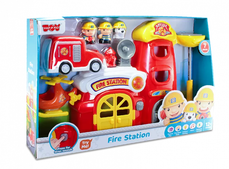 Jucarie interactiva - Prima mea statie de pompieri, [],bestfam.ro