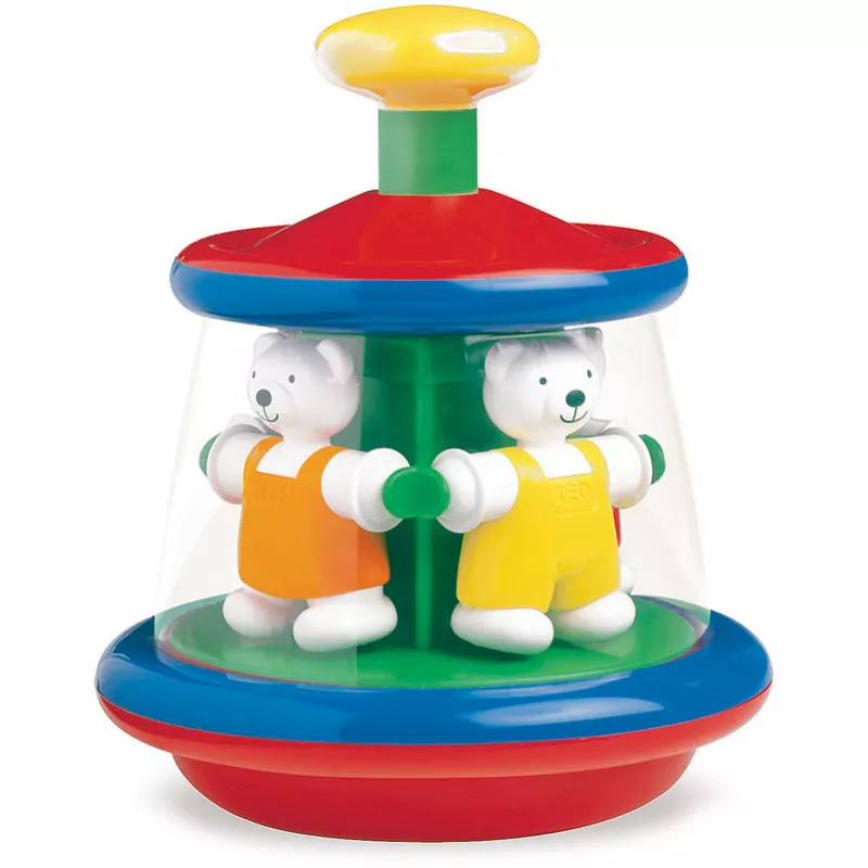 Jucarie interactiva - Carusel cu ursuleti - Ambi Toys, [],bestfam.ro