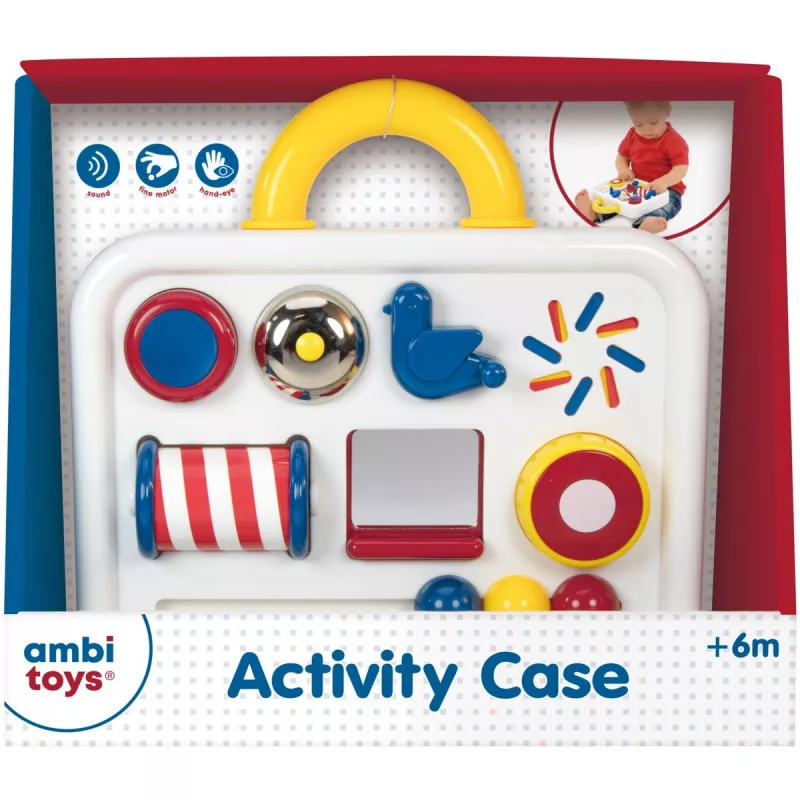 Jucarie interactiva - Trusa cu activitati - Ambi Toys, [],bestfam.ro