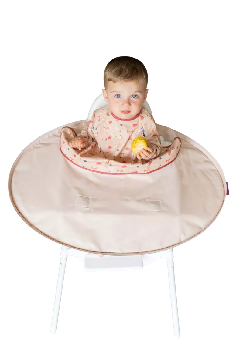 Kit hranire - Baveta si tava (Vulpite), [],bestfam.ro