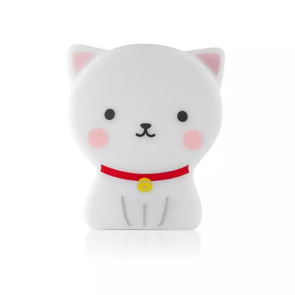 Lampa de veghe cu LED, cu oprire cronometrata, forma pisicuta, alba, Lumilu Cute Friends Cat, Reer 52320, [],bestfam.ro